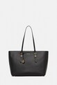 MICHAEL Michael Kors bőr táska QUINN nappa bőr fekete 30T5GQNT9L