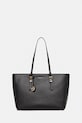 MICHAEL Michael Kors bőr táska QUINN nappa bőr fekete 30T5GQNT9L