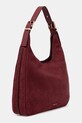 MICHAEL Michael Kors torebka skórzana NOLITA 30F4GY5H3T bordowy AW25