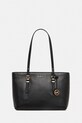 MICHAEL Michael Kors bőr táska QUINN nappa bőr fekete 30T5GQNT2L