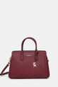 MICHAEL Michael Kors torebka skórzana LAILA skóra licowa bordowy 30R5G9IS6L