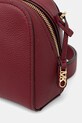 MICHAEL Michael Kors torebka skórzana ASHTON bordowy 32S5G9QC5L