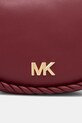 MICHAEL Michael Kors bőr táska KYLA burgundia 32T5G8QU1L