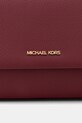 MICHAEL Michael Kors torebka skórzana NESSA bordowy 30T5G8ZM1L