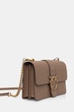 Pinko poșetă de piele 105857.A0F1 maro AW25