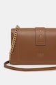 Accesorii Pinko poșetă de piele 105857.A0F1 maro