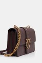 Δερμάτινη τσάντα Pinko 105857.A0F1 καφέ AW25