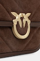 Semišová kabelka Pinko hnědá 104297.A2JH