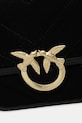 Semišová kabelka Pinko černá 104297.A2JH