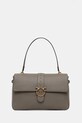 Pinko torebka skórzana skóra licowa szary 105067.A0QO