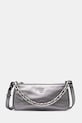 Кожаная сумочка Pinko кожа серебрянный 105069.A2O9
