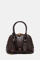 Δερμάτινη τσάντα Pinko λείο δέρμα μπορντό 105333.A2VW