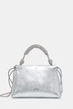 Pinko torebka skórzana skóra licowa srebrny 105908.A2WD