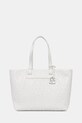 Armani Exchange torebka shopper damska z imitacji skóry biały XW001481.AF15774