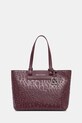 Torbica Armani Exchange Imitacija zrnatega usnja bordo XW001481.AF15774