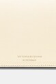 Αξεσουάρ Δερμάτινη τσάντα Victoria Beckham B325AAC006641A μπεζ