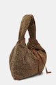 Hoss Intropia geantă de bumbac 2052040 maro AW25