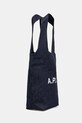 A.P.C. torebka bawełniana tote ninon small COHIZ.M61861 granatowy AW25