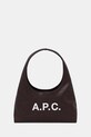 A.P.C. geantă baby ninon shoulder nu incape in A4 maro PUAAT.F67027