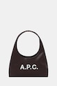 A.P.C. borsetta baby ninon shoulder sovrastampa marrone PUAAT.F67027
