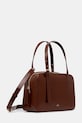 A.P.C. poșetă de piele sac virginie box PXBRU.F67017 maro AW25