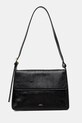 A.P.C. torebka skórzana sac virginie flap skóra licowa czarny PXCCK.F61924