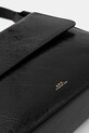 A.P.C. torebka skórzana sac virginie flap czarny PXCCK.F61924