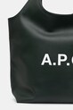 Akcesoria A.P.C. torebka tote ninon PUABO.M61565 zielony