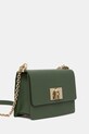 Furla poșetă de piele BAFKACO.ARE000.OLI00 verde AW25