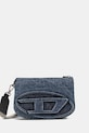 Джинсова сумка Diesel 1DR 2.0 1DR гладкий блакитний X10223.P6717