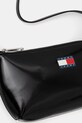 Τσάντα Tommy Jeans μαύρο AW0AW17866