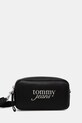Tommy Jeans torebka aplikacja czarny AW0AW17897