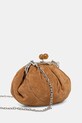 Weekend Max Mara pochette di pelle VALOIS 2525516164600 marrone AW25