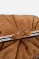 Weekend Max Mara pochette di pelle VALOIS marrone 2525516164600