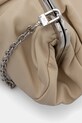Weekend Max Mara torebka skórzana PRATI beżowy 2525516204600