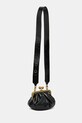Δερμάτινη τσάντα ώμου Weekend Max Mara NAVETTA 2525516214600 μαύρο AW25