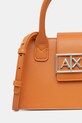Armani Exchange torebka tote damska z imitacji skóry pomarańczowy XW000306.AF12039.
