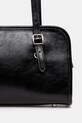 Akcesoria Coach torebka skórzana Swing Zip Bag CAO34 czarny
