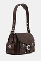 Coach leather handbag Cargo Turnlock Soft Tabby CU124 brown AW25