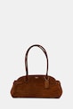 Τσάντα σουέτ Coach Empire Carryall Bag 34 απλό καφέ CBN41
