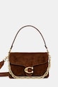 Замшева сумочка Coach Tabby замша коричневий CCK51