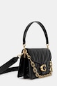 Δερμάτινη τσάντα Coach Tabby CAF55 μαύρο AW25