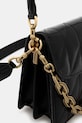 Δερμάτινη τσάντα Coach Tabby μαύρο CAF55