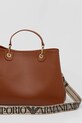Akcesoria Emporio Armani torebka EW000360.AF12103 brązowy