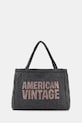 American Vintage torebka mieści A4 szary HOK26A