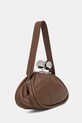 Kožená kabelka Weekend Max Mara MILVANEW 2525516025600 hnědá AW25
