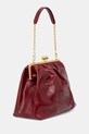 Kožená kabelka Weekend Max Mara MIRTE 2525516035600 burgundské AW25