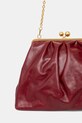 Doplnky Kožená kabelka Weekend Max Mara MIRTE 2525516035600 burgundské