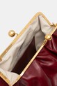 Kožená kabelka Weekend Max Mara MIRTE 2525516035600 burgundské