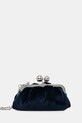 Weekend Max Mara torebka VALANCE nie mieści A4 granatowy 2525516115600